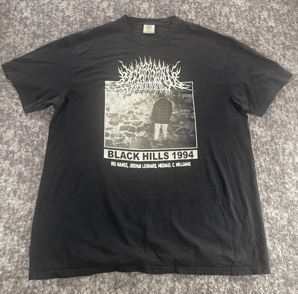 Blair Witch Project Death Metal Mens XL T Shirt Black Short Sleeve Band Tee
